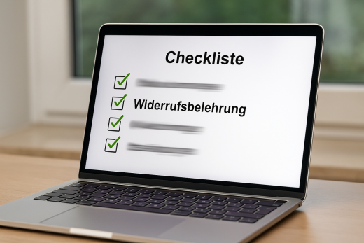 Achtung, Abmahnung - bei fehlender Widerrufsbelehrung im Online-Angebot