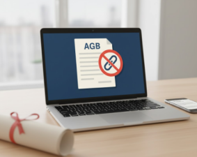 BGH: Hinweis auf AGB-Link in Papierverträgen unwirksam