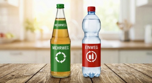 Hinweispflicht bei Getr&auml;nkeverpackungen: Einweg oder Mehrweg