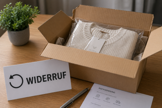 Abmahnung garantiert - bei fehlender Widerrufsbelehrung im Online-Angebot