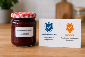 Gew&auml;hrleistungslabel und Garantielabel: Was gilt k&uuml;nftig f&uuml;r Lebensmittel?