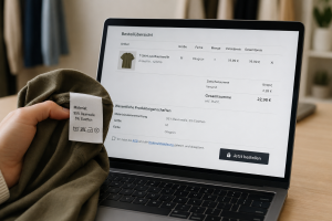 Materialangaben im Checkout: Versteckter Link reicht nicht