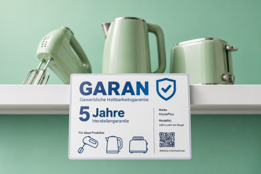 Garantie-Label: Erlaubt EU-Kommission jetzt Sammelkennzeichnung am Regal?