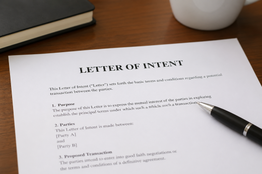 Vorsicht beim &bdquo;Letter of Intent&ldquo;: Ein verbindlicher Vertrag ist schnell ungewollt geschlossen