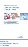 Veröffentlicht: Lexikon für das IT-Recht 2009