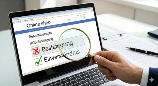 AGB-Best&auml;tigungstexte im Online-Shop &ndash; Vorsicht bei der Wortwahl!