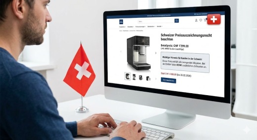Preisauszeichnung in der Schweiz: Ein Leitfaden f&uuml;r Online-H&auml;ndler (Stand 2026)