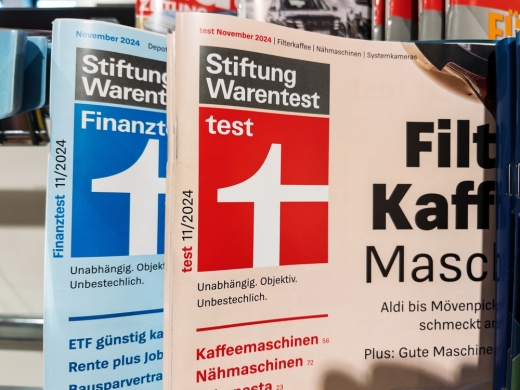 Die Werbung mit den Logos der &bdquo;Stiftung Warentest&ldquo; im Internet
