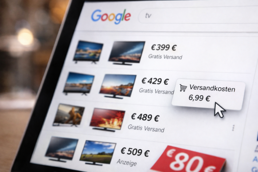 LG Hamburg: Anzeige der Versandkosten in Preissuchmaschinen durch Mouse-Over-Effekt ist unzul&auml;ssig