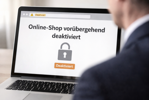 Auch im &bdquo;Pause&ldquo;-Modus angreifbar: Wettbewerbsverst&ouml;&szlig;e bei inaktiven Shops