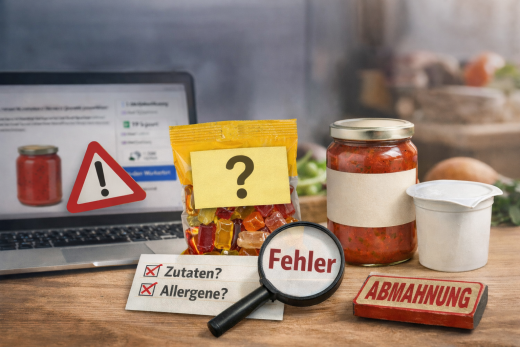 Lebensmittelkennzeichnung im Online-Handel: H&auml;ufige Fehler vermeiden