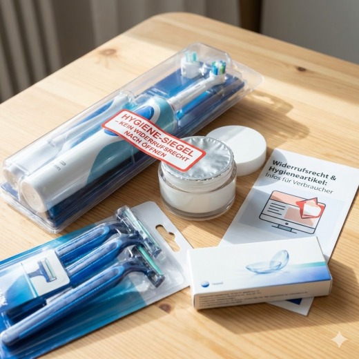 Widerrufsrecht f&uuml;r Hygieneartikel &ndash; Wann ist das Widerrufsrecht ausgeschlossen?