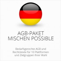 Exklusiv auf ecommerce-agb: Unser AGB-Paket Mischen Possible