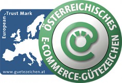 Neue Kooperation: mit dem Österreichischen E-Commerce-Gütezeichen