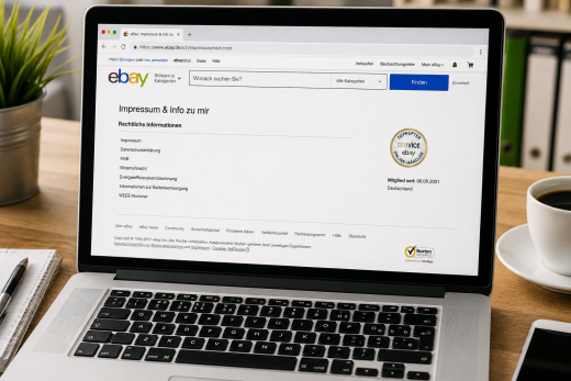KG Berlin: Impressum auf der Mich-Seite von eBay reicht aus