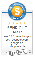 RatingStars: Bewertungssterne und Note in den organischen Google-Suchergebnissen