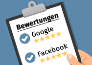 Ganz einfach: Facebook und Google Bewertungen im eigenen Webshop einbinden