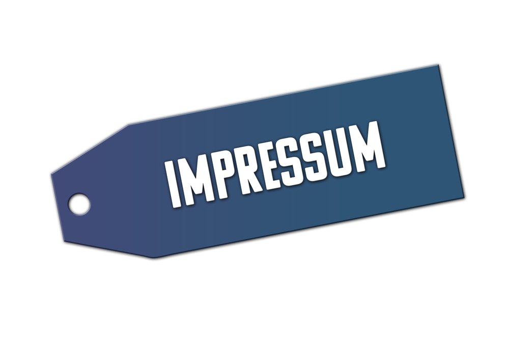 Impressum: Was muss rein - und in welcher Sprache?